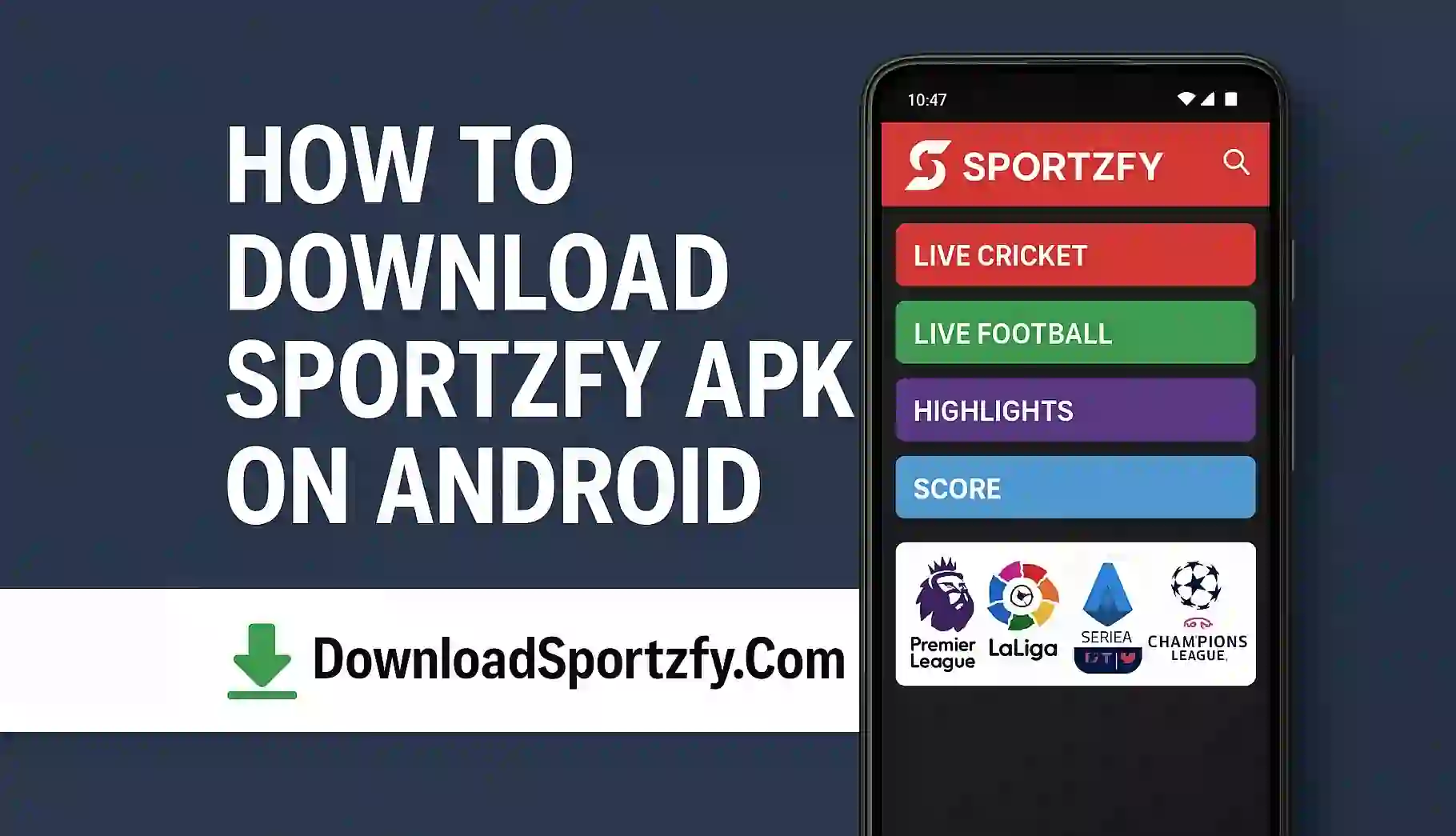 How to Download Sportzfy APK on Android
